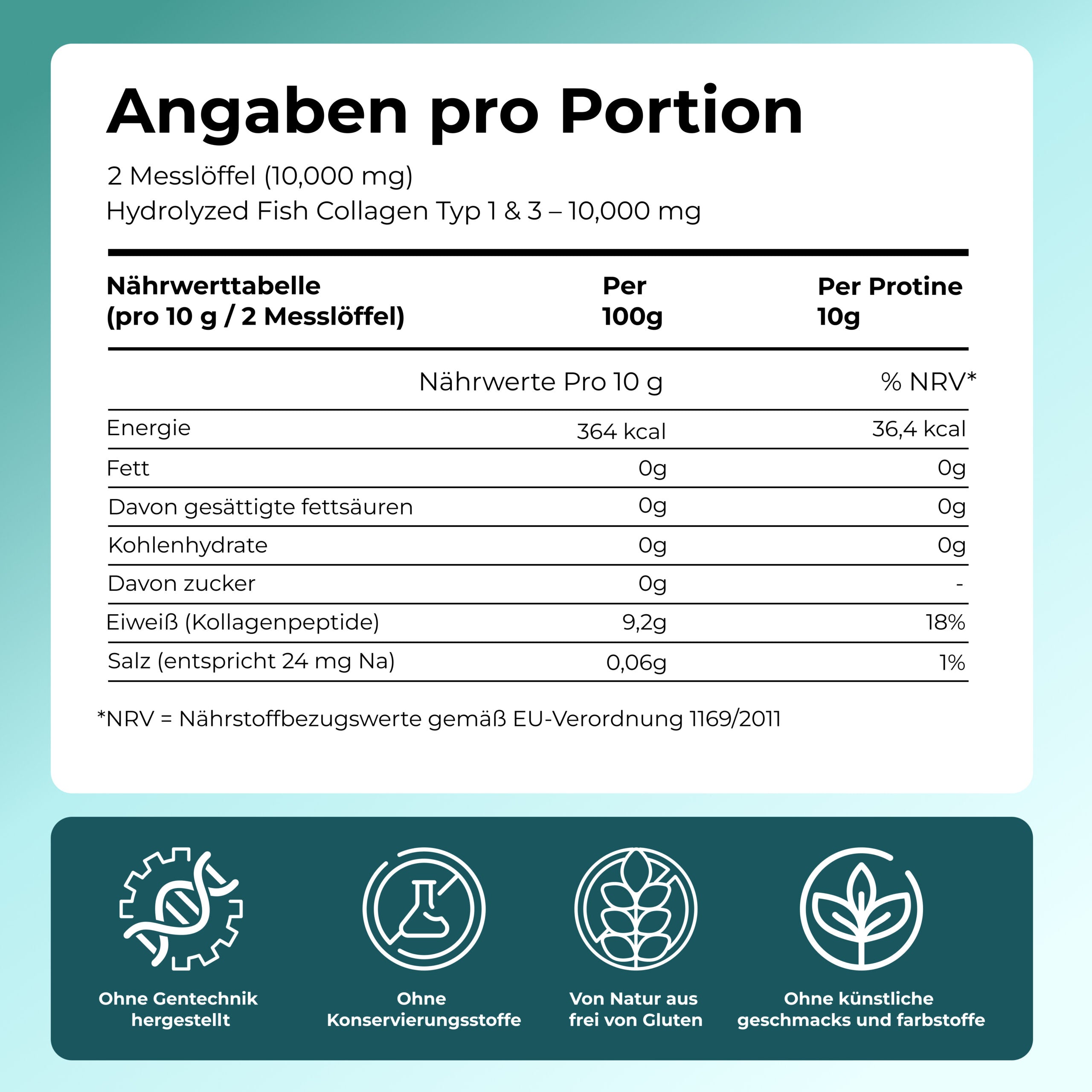 IA7 Marines Kollagenpulver – Vorteilspack (3 × 300g)